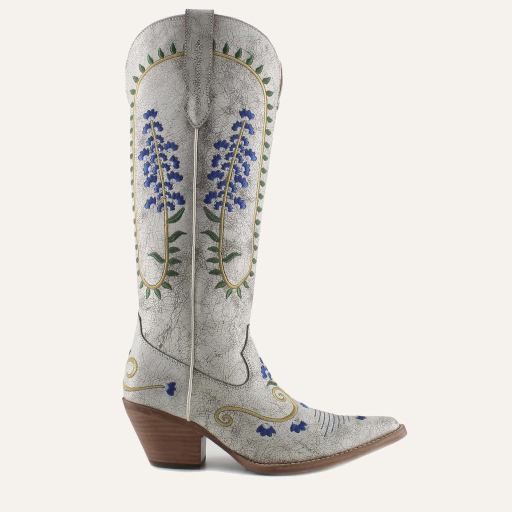 ELEGANT TALL SOPHIA WHITE - Stylish Western Footwear & Confort