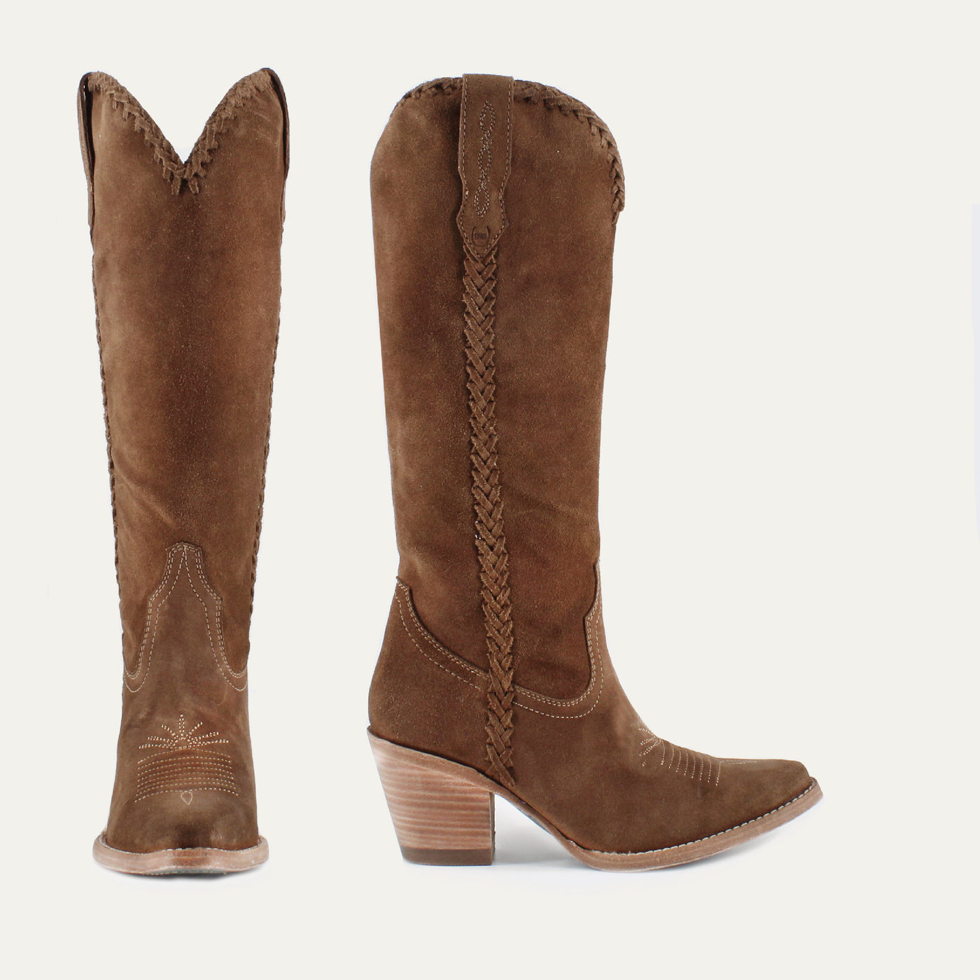KENIA CAMEL ~ Cowgirl Leather Boots ~ Elegant Western Footwear By