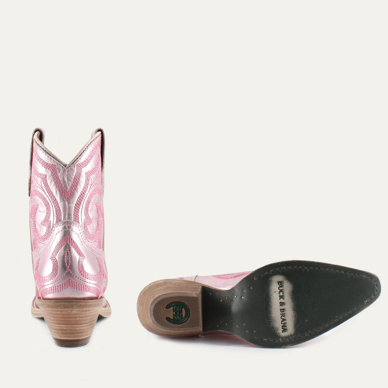 REGINA BALLET - Leather Cowgirl Boots - Classic Western Elegance & Comfort