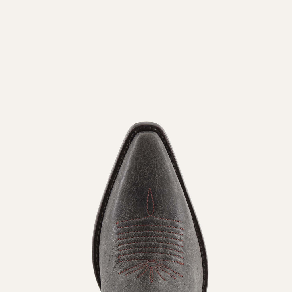 TESSA BLACK - Leather Cowgirl Boots - Stylish Western Footwear & Comfort