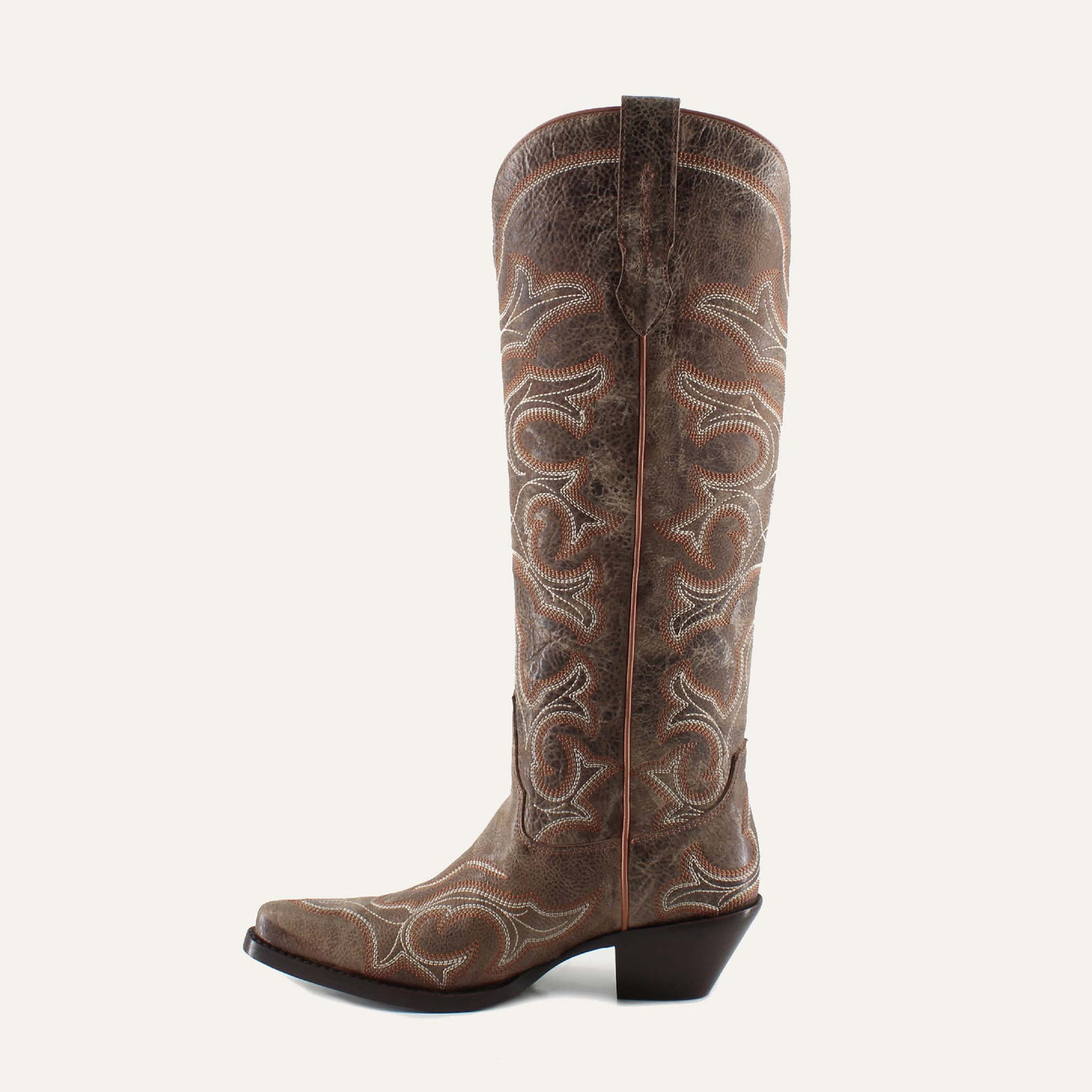 OLIVIA TAN - Leather Cowgirl Boots - Stylish Western Footwear & Comfort