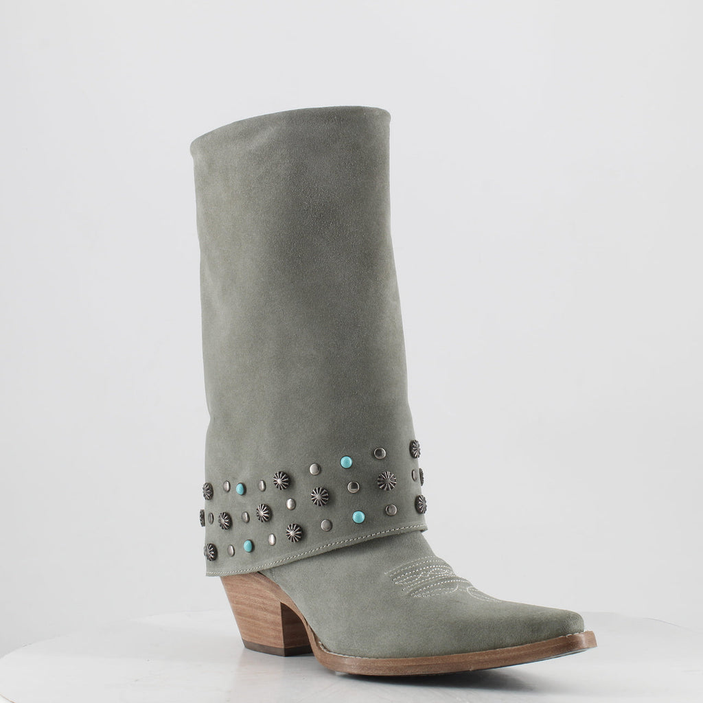 ARIANNA FROZEN LEATHER COWGIRL BOOTS -Stylish Western Footwear & Comfort By