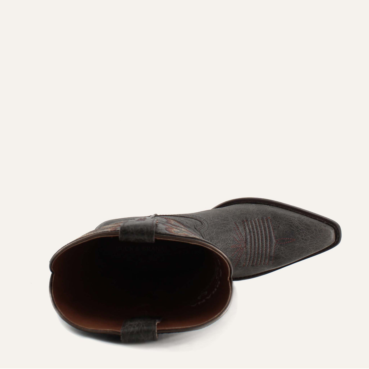 TESSA BLACK - Leather Cowgirl Boots - Stylish Western Footwear & Comfort