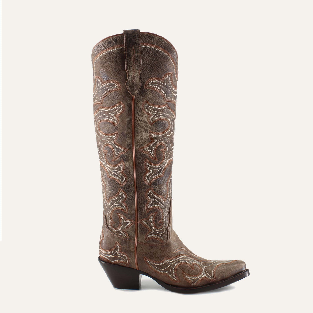 OLIVIA TAN - Leather Cowgirl Boots - Stylish Western Footwear & Comfort