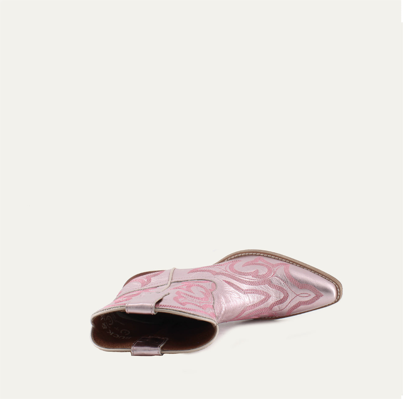 REGINA BALLET - Leather Cowgirl Boots - Classic Western Elegance & Comfort