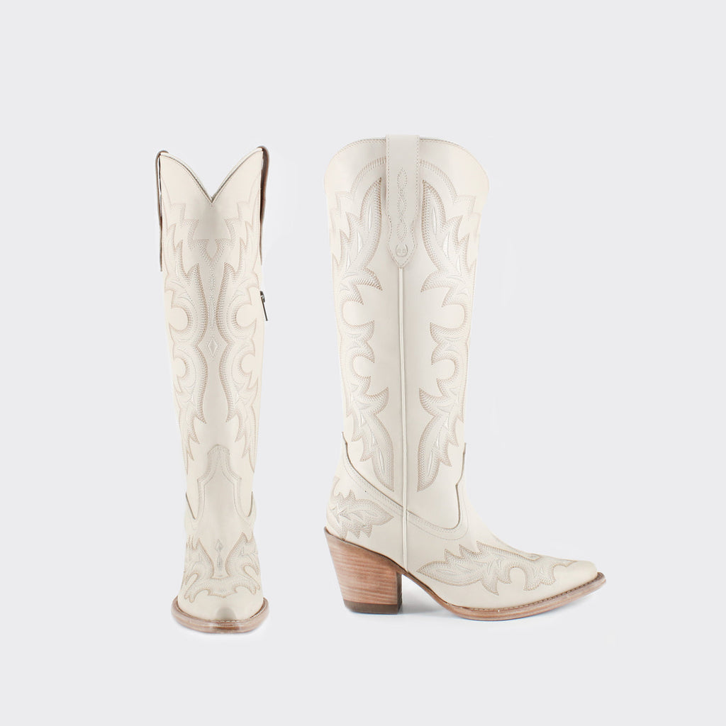 SAMIRA IVORY - Tall Western Style & Comfort