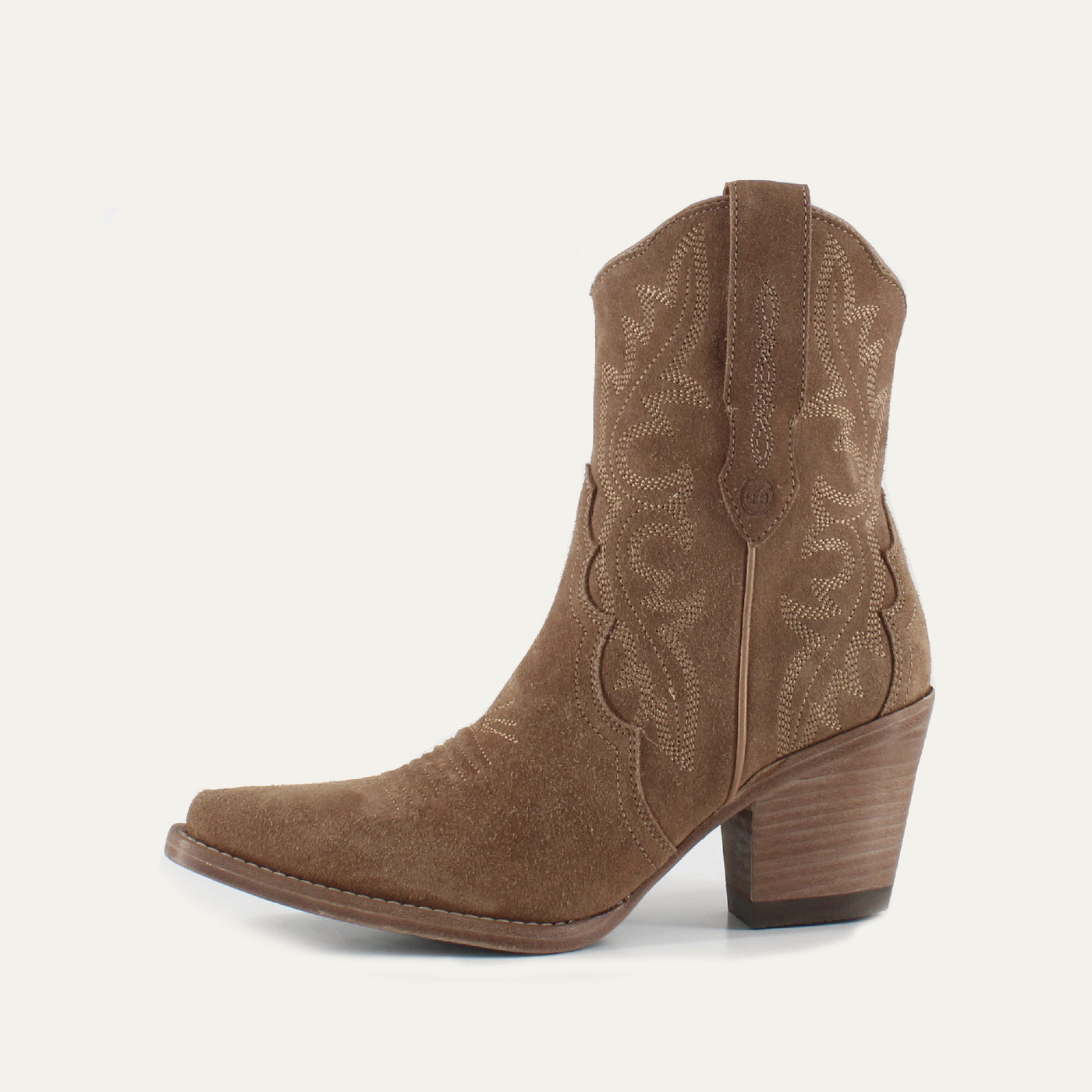 BROOKE CAMEL - Leather Cowgirl Boots - Stylish Western Footwear & Comfort