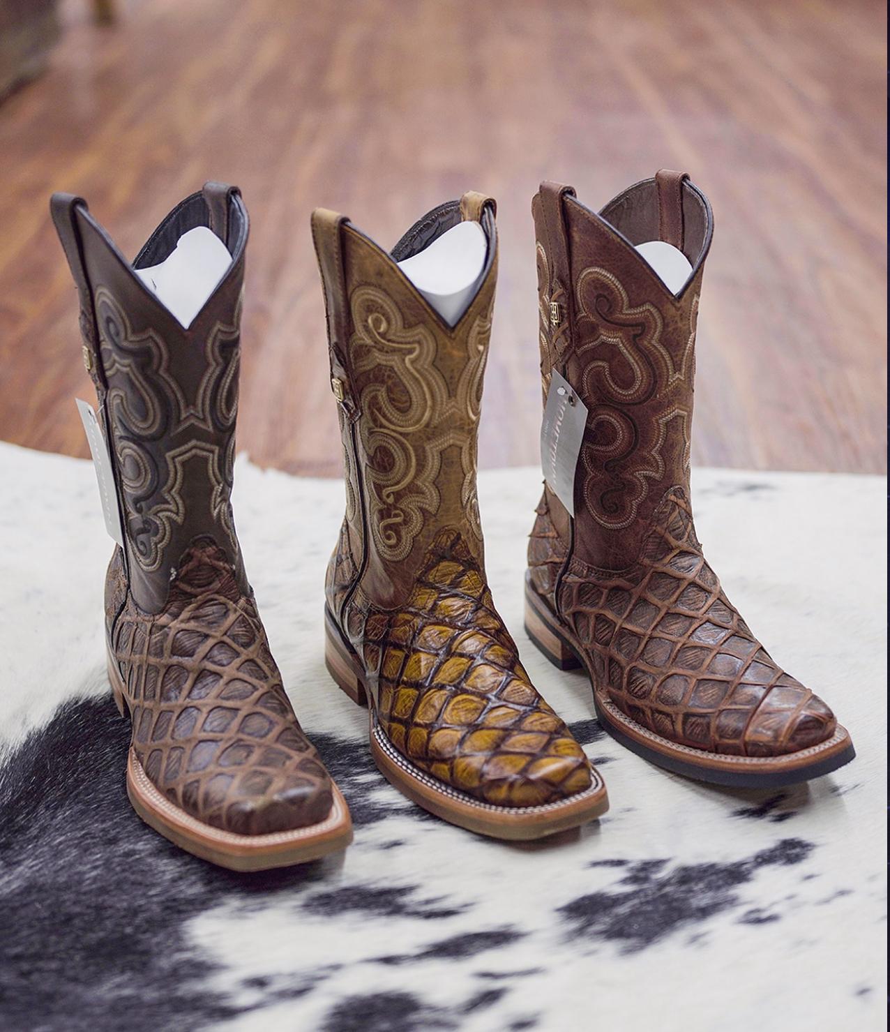 LEATHER PIRARU BABY LINE-MENS BOOTS-