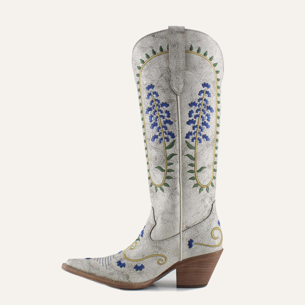 ELEGANT TALL SOPHIA WHITE - Stylish Western Footwear & Confort