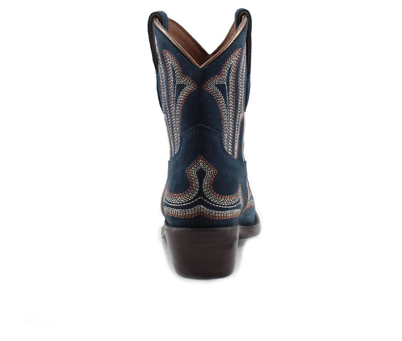 HARPER BLUE - Leather Cowgirl Boots - Stylish Western Footwear & Comfort