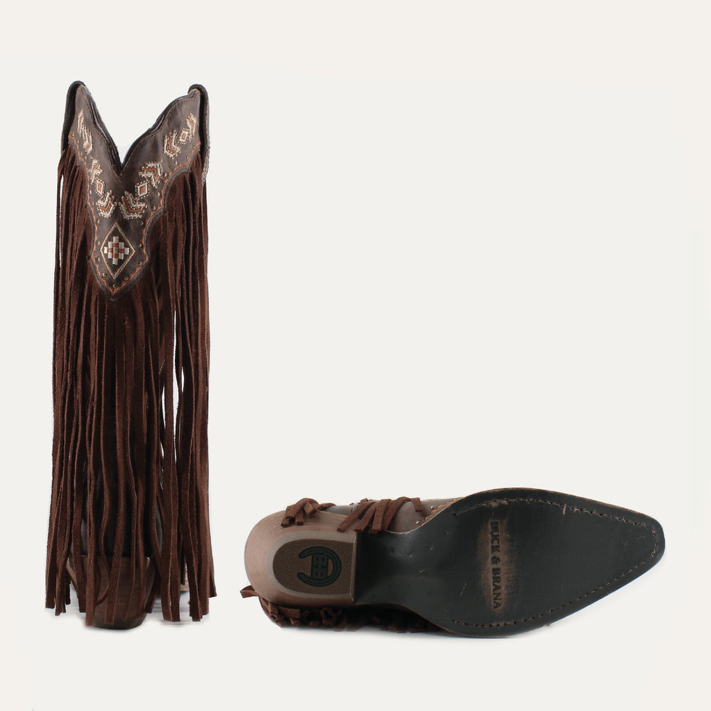 FRANNY HONEY - Leather Cowgirl Boots - Classic Western Style & Comfort