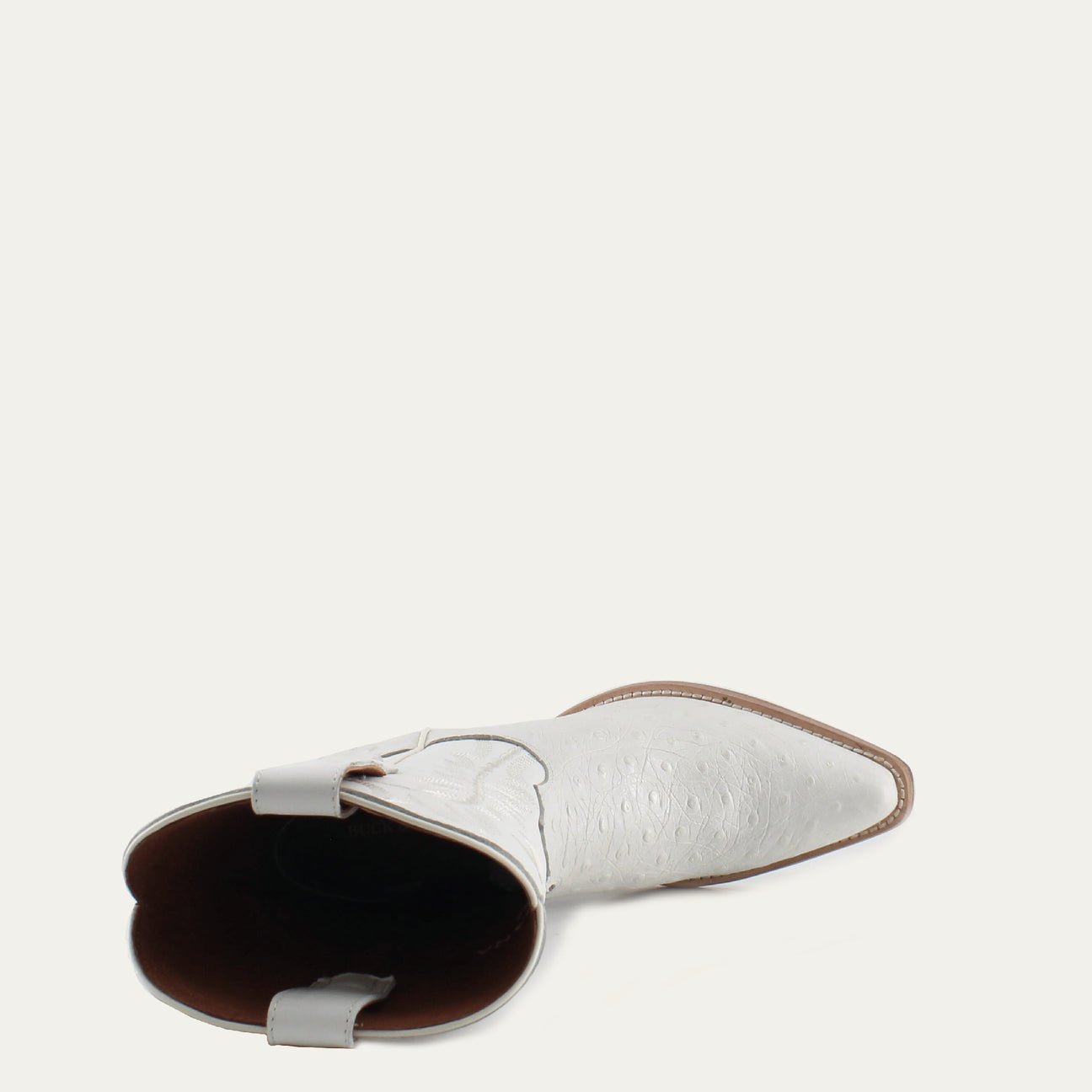 BIANKA WHITE - Leather Cowgirl Boots - Stylish Western Footwear & Comfort