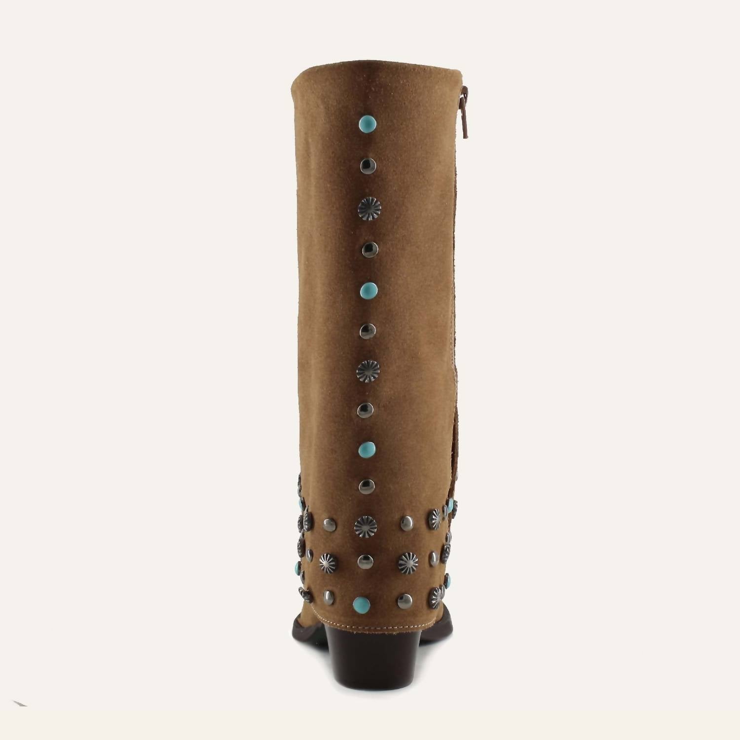 ARIANNA OLD GOLD - Leather Cowgirl Boots - Stylish Western Footwear & Comfort