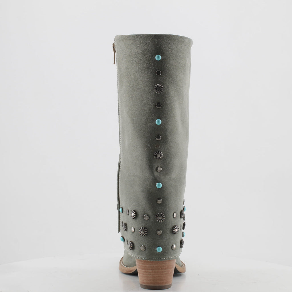 ARIANNA FROZEN LEATHER COWGIRL BOOTS -Stylish Western Footwear & Comfort By
