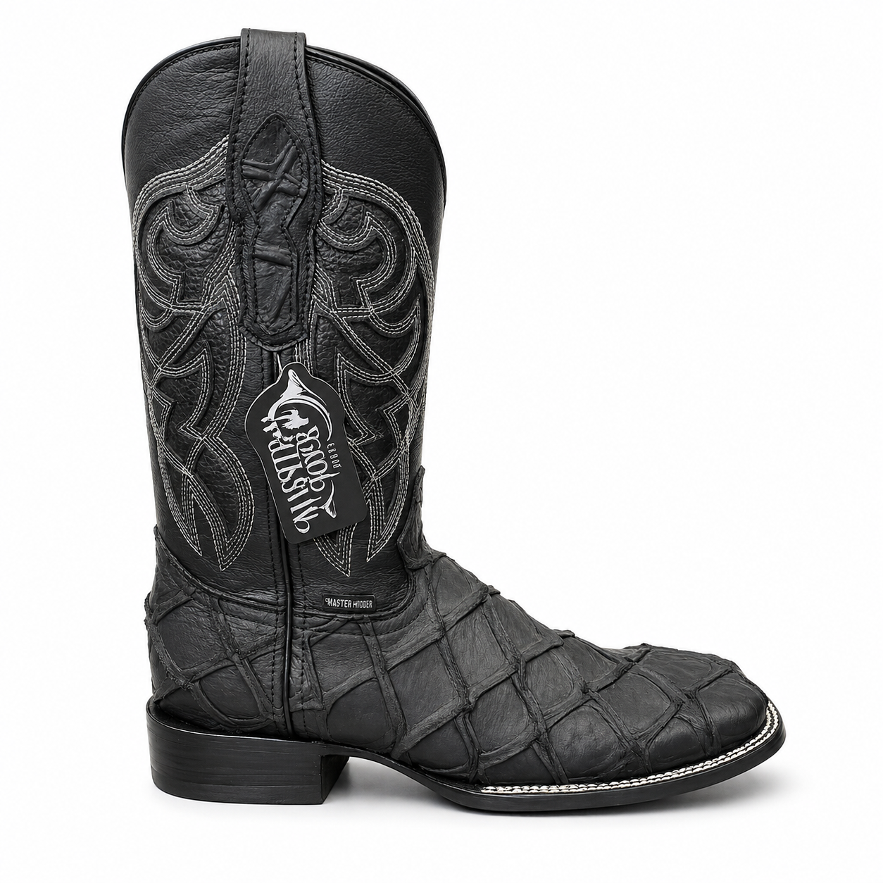 FISH SCALE COWBOY - LEATHER BOOTS