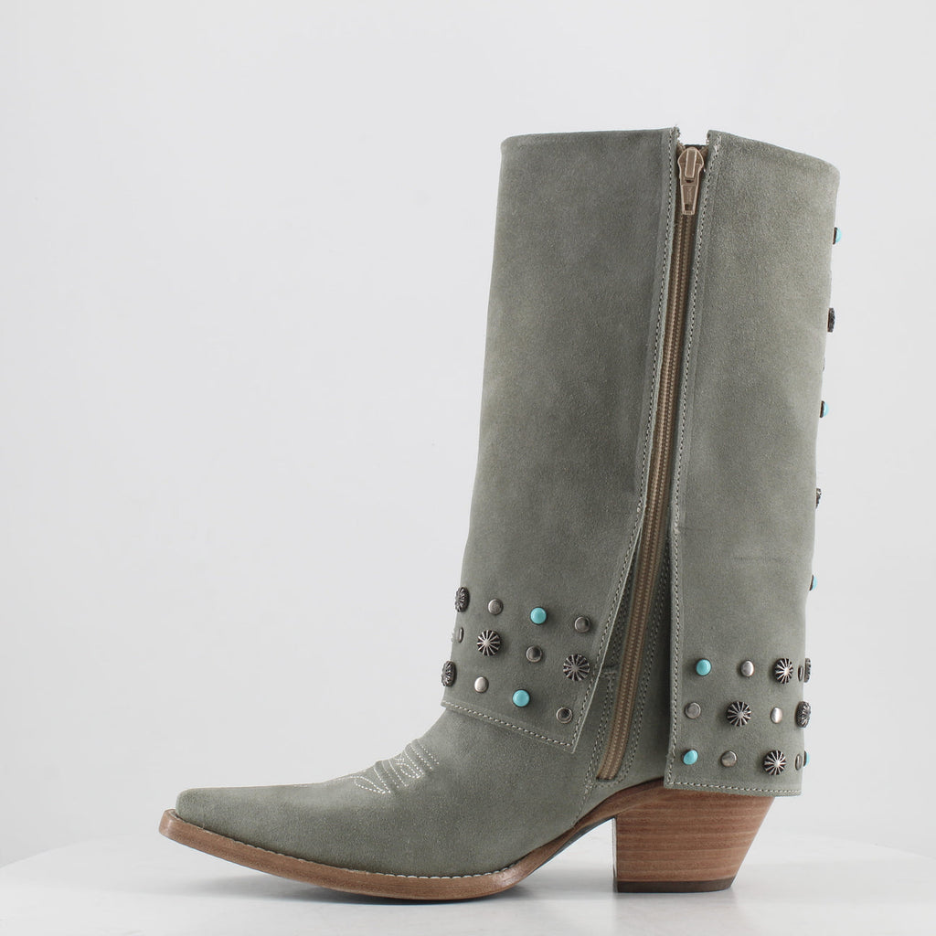 ARIANNA FROZEN LEATHER COWGIRL BOOTS -Stylish Western Footwear & Comfort By