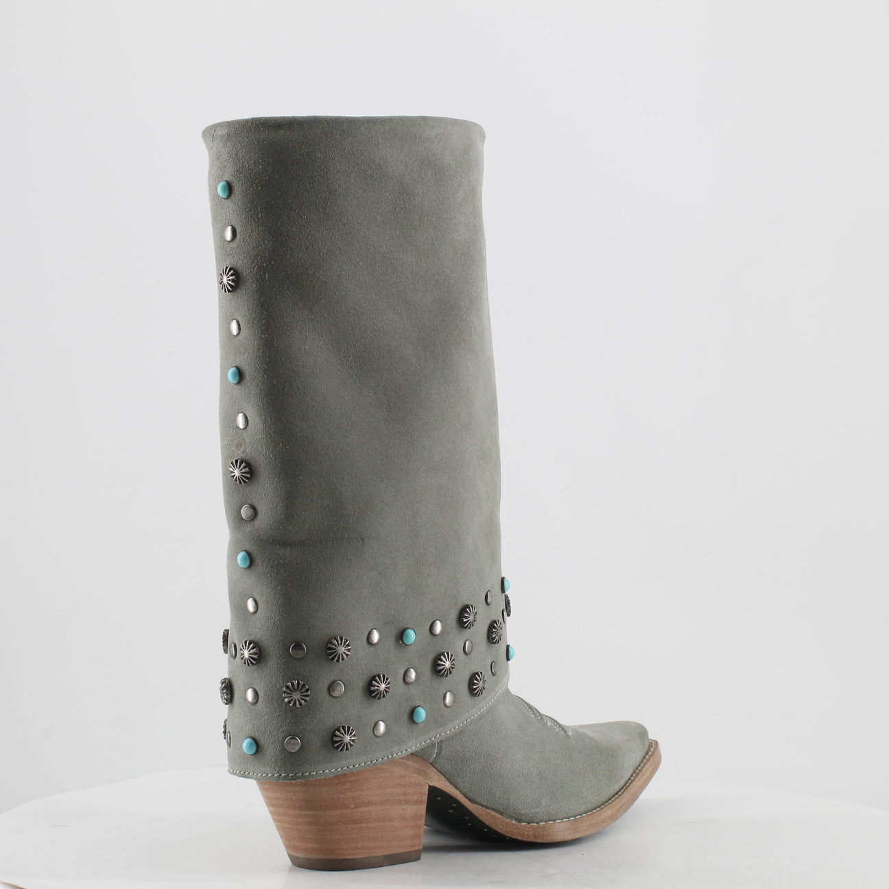 ARIANNA FROZEN LEATHER COWGIRL BOOTS -Stylish Western Footwear & Comfort By