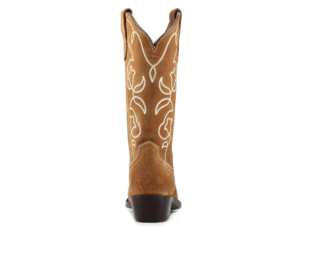 CHRISTIANE GOLD - Leather Cowgirl Boots - Stylish Western Footwear & Comfort