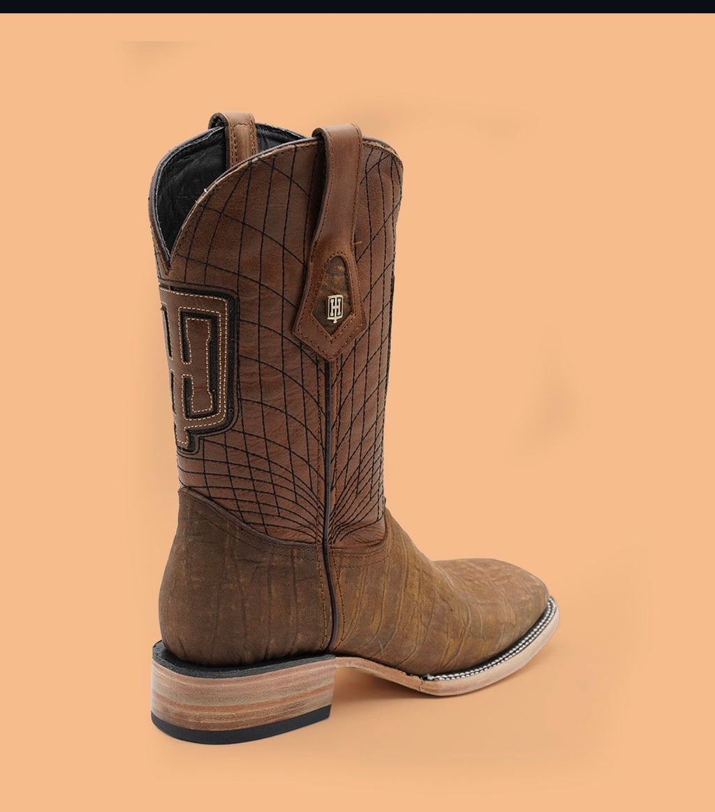 BROWN ELEPHANT LEATHER - COWBOY BOOTS