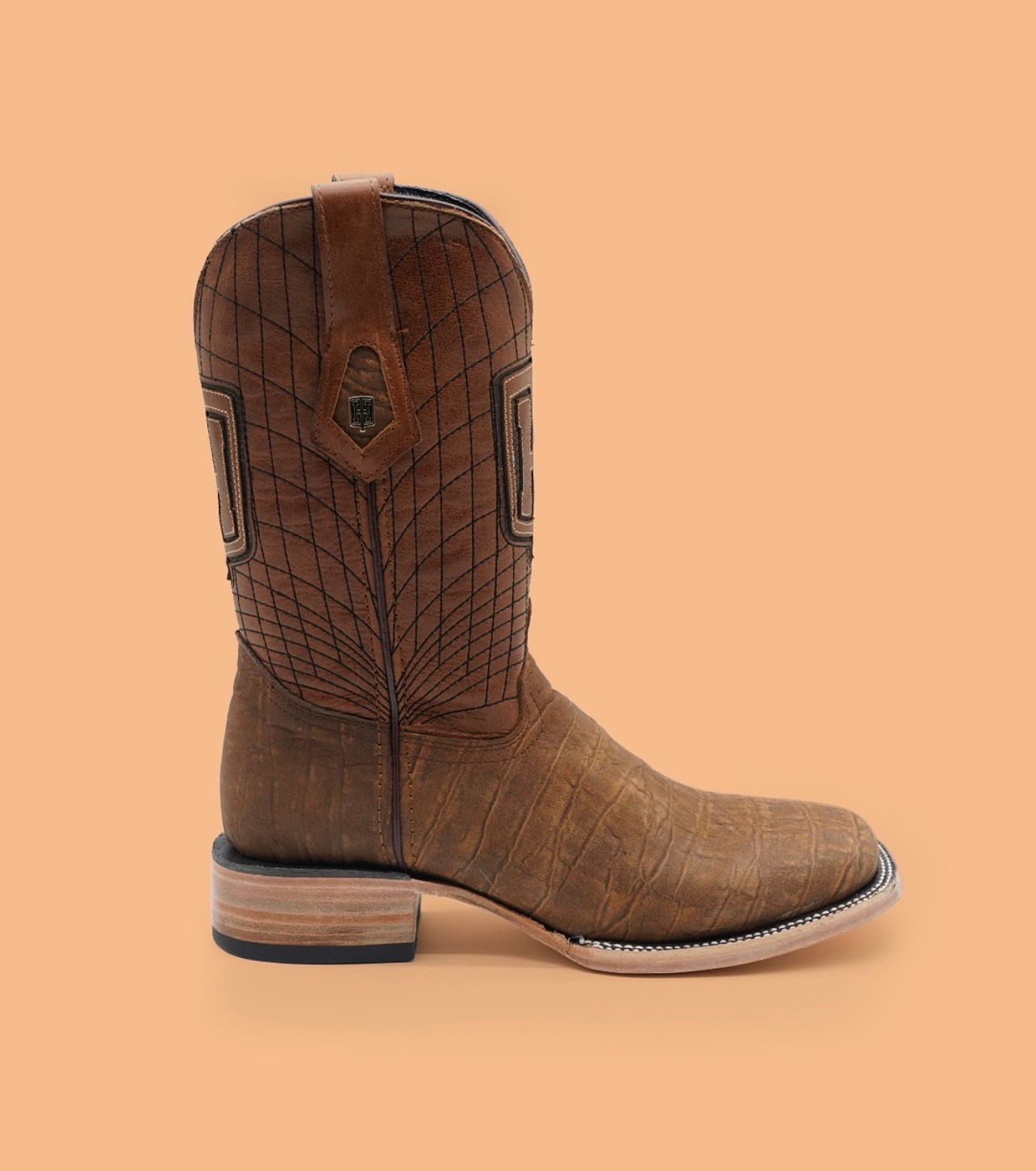 BROWN ELEPHANT LEATHER - COWBOY BOOTS