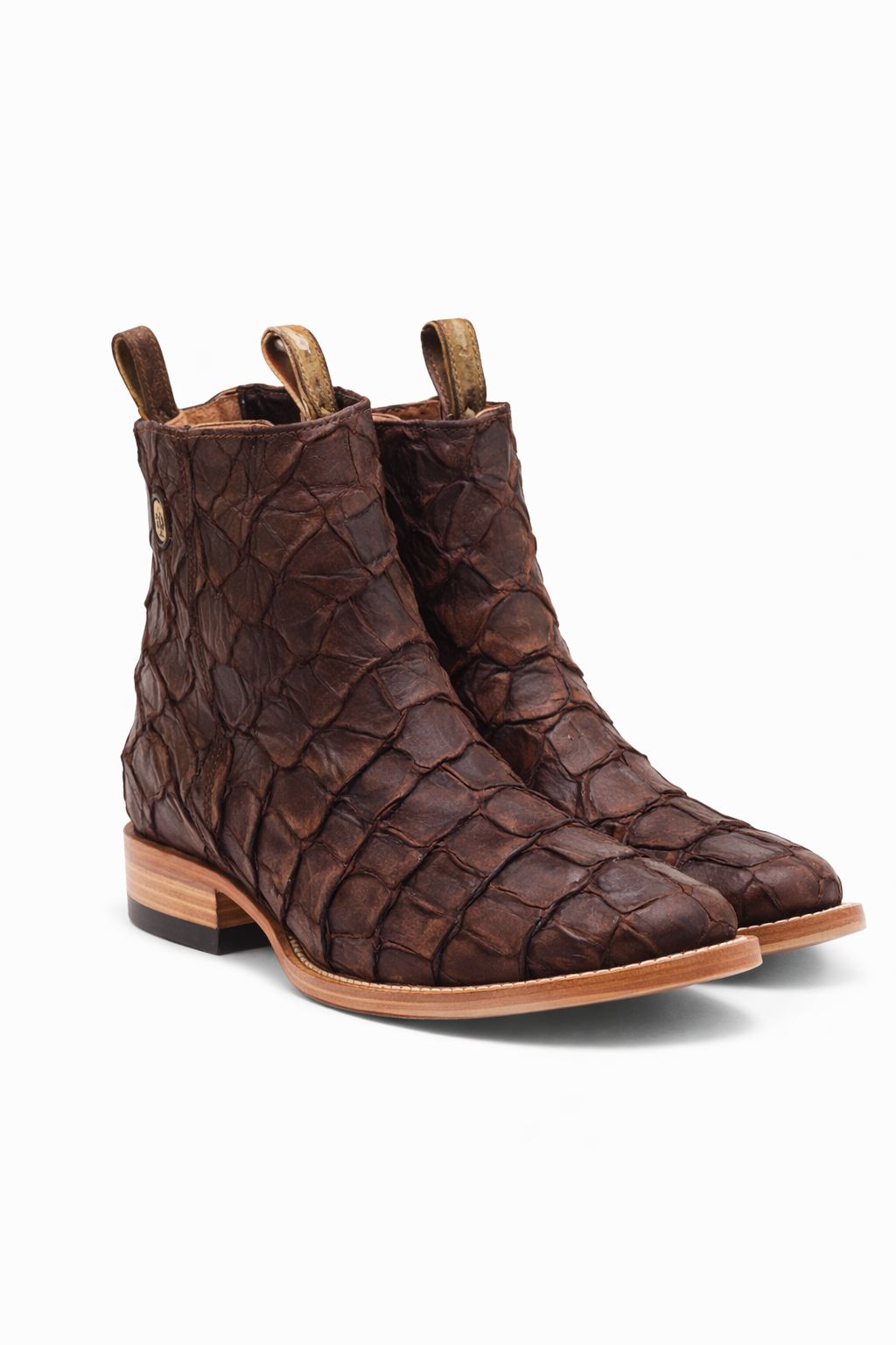 EXOTIC FISH 3/4 BOTÍN - BLACK & BROWN